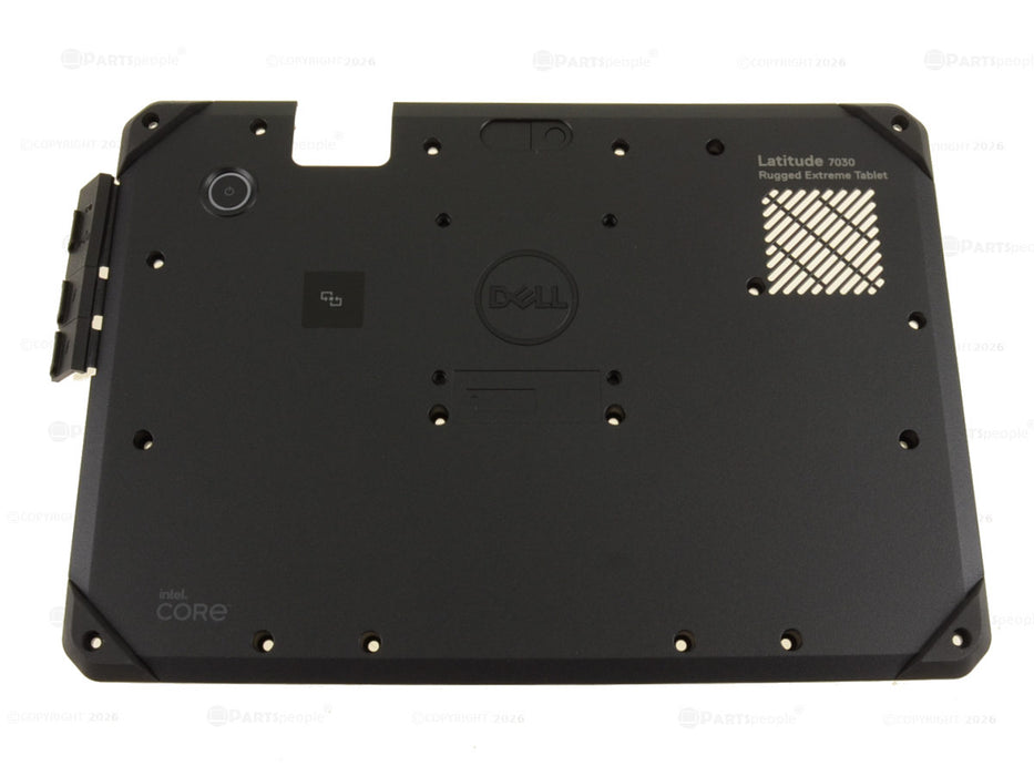 New Dell OEM Latitude 7030 Rugged Extreme Tablet Bottom Base Cover Assembly NFC Internal Battery J6M0X