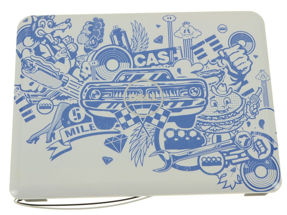 New Stickers Dell OEM Inspiron Mini 9 910 Vostro A90 LCD Back Cover Lid J877M