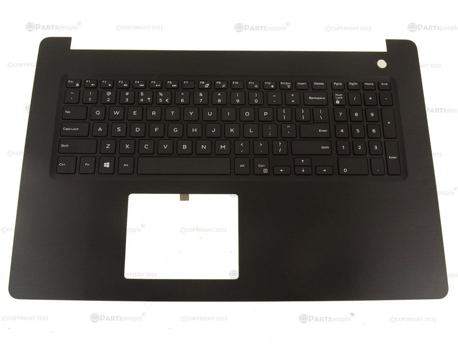 New US Intl Dell OEM Inspiron 5770 5775 Palmrest Keyboard Assembly No TP JCDTK 4DNW1
