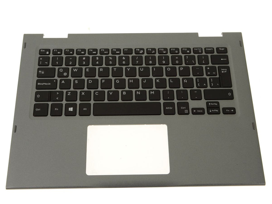 Refurbished Spanish Dell OEM Inspiron 5368 5378 Palmrest Keyboard Assembly  Backlight C1D4D