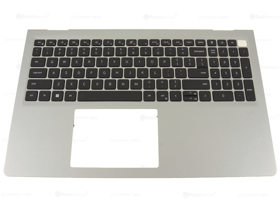 New Dell OEM Inspiron 3520 3525 3530 Palmrest Backlit Keyboard Assembly Without Antennas Without USB-C UMA JJ8YG