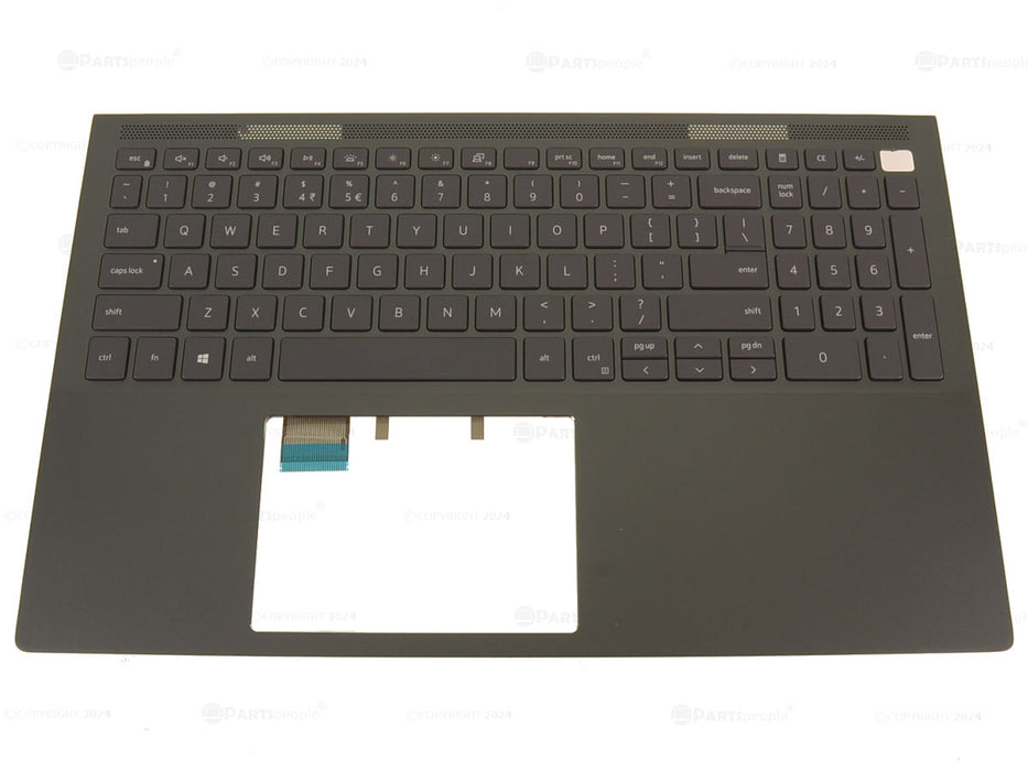 New Dell OEM Vostro 7500 Inspiron 7500 Palmrest Backlit Keyboard Assembly US INTL JJTW0