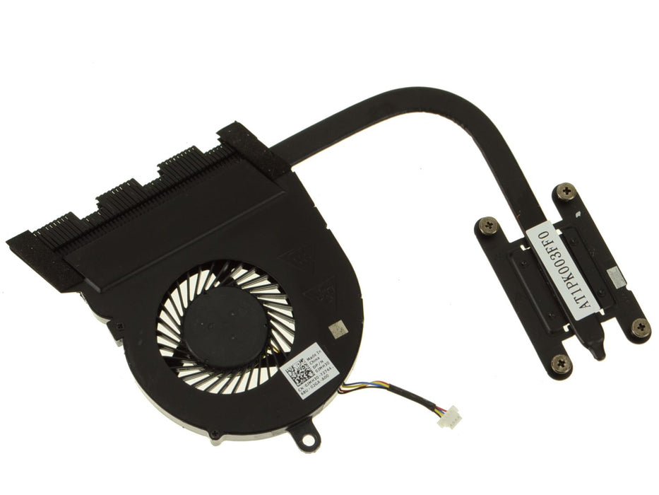Dell OEM Inspiron 15 (5565) and Inspiron 17 (5765) CPU Heatsink Fan for Integrated Graphics for Dual Core U-Type CPU - JMH30 w/ 1 Year Warranty