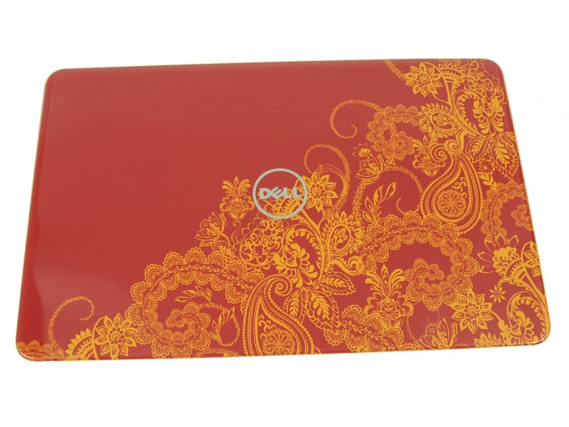 New Paisley in Red Dell OEM Inspiron N7110 17.3" Switchable Lid LCD Back Cover Insert JND97