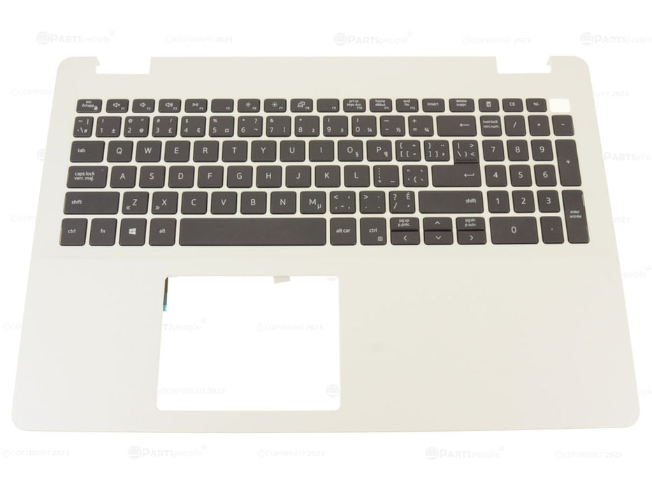 New French English Dell OEM Inspiron 3505 Palmrest Keyboard Assembly FR ENG JNF5K