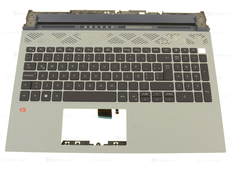 New Spanish Dell OEM G Series G15 5510 5511 5515 Palmrest Backlit Keyboard Assembly JRWMF