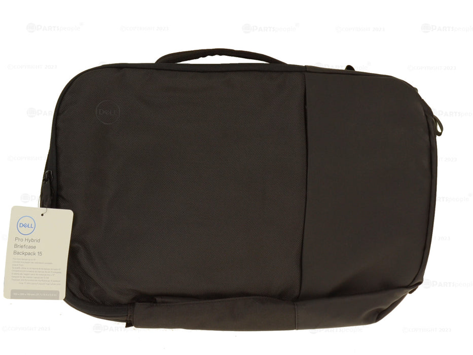 New Dell OEM Pro Hybrid Briefcase Backpack Laptop Bag 15 Fits Up To 15.6" Screens  P01521HB  JTWMY
