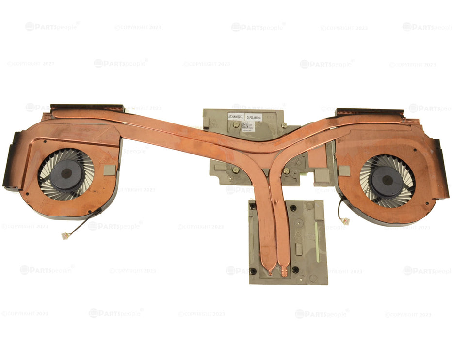 New Dell OEM Precision 7730 CPU Graphics Heatsink Fan Assembly for AMD Radeon Pro WX 7100 Graphics JW9JT