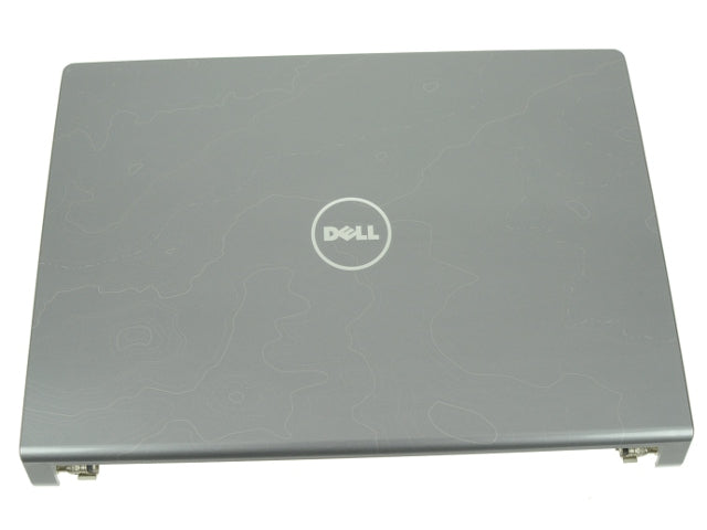 New Dell OEM Studio 1535 15361537 Power Button LCD Back Top Cover  HingesK363D Graphite Grey  Pink Trim