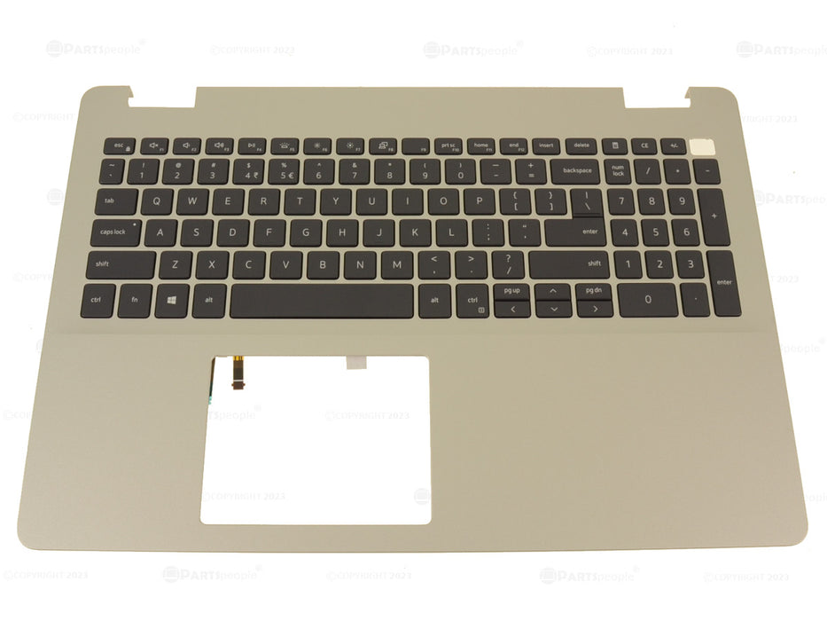 New US INTL Dell OEM Inspiron 3501  3505 Palmrest Backlit Keyboard Assembly K3R6R