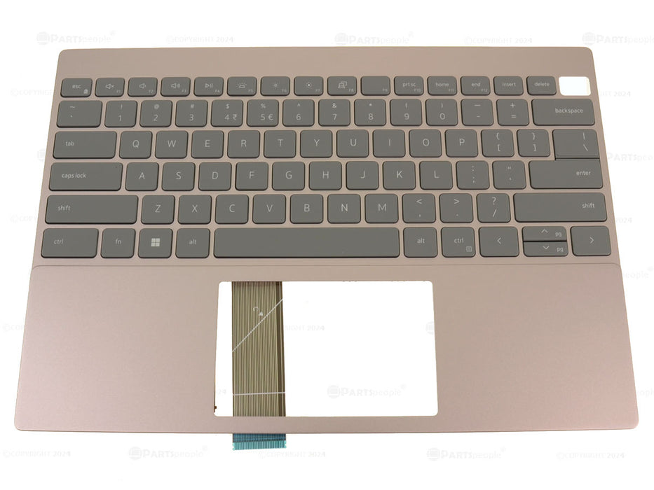 New US INTL Dell OEM Inspiron 5320 Palmrest Backlit Keyboard Assembly K4V5H