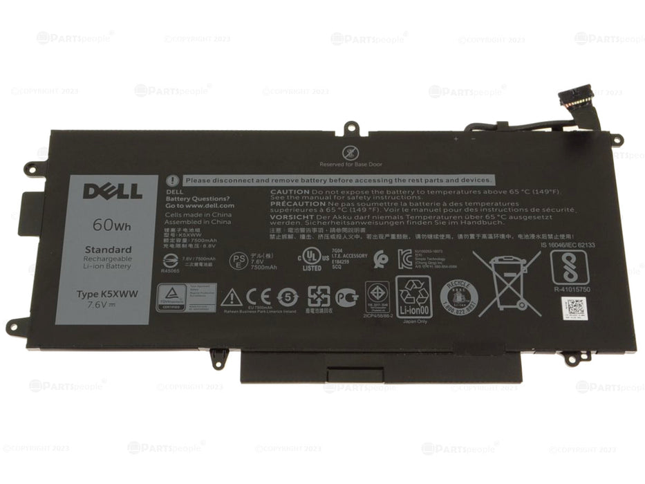 New Dell OEM Original Latitude 7390 2-in-1 4-Cell 60Wh Laptop Battery K5XWW