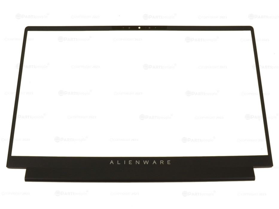 New OEM Alienware m15 R5 R6 15.6" LCD Front Trim Cover Bezel Plastic IR Cam K7J94