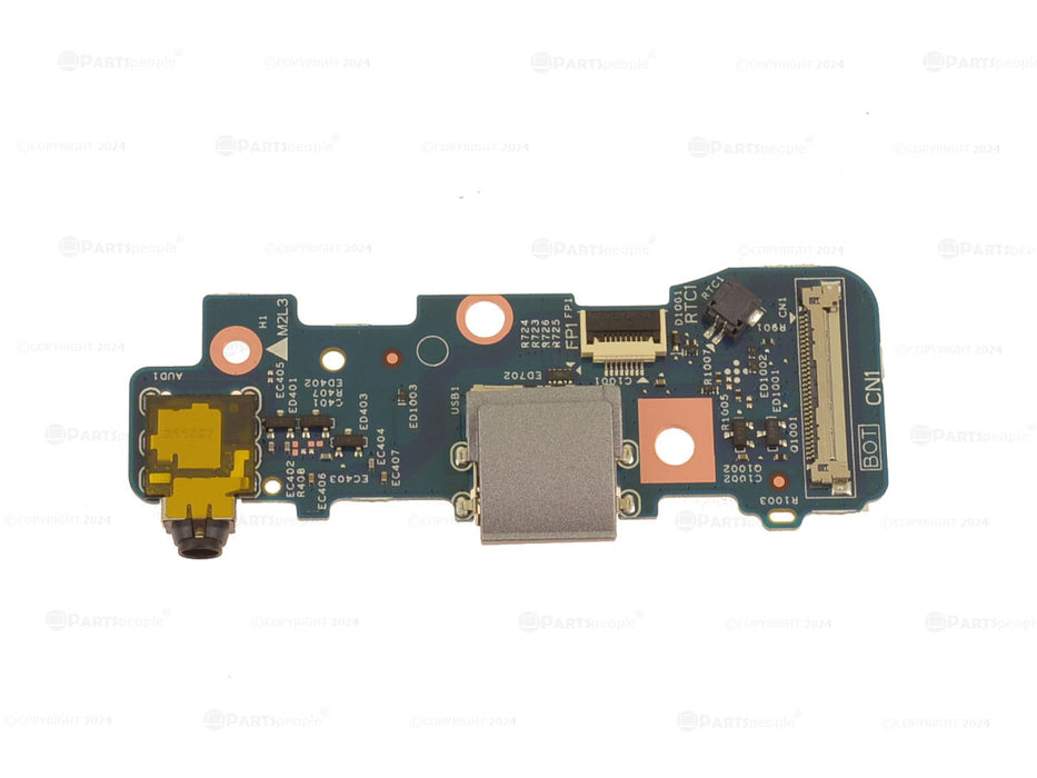 New Dell OEM Inspiron 5320 USB Audio Port Power Button IO Circuit Board K7MT1