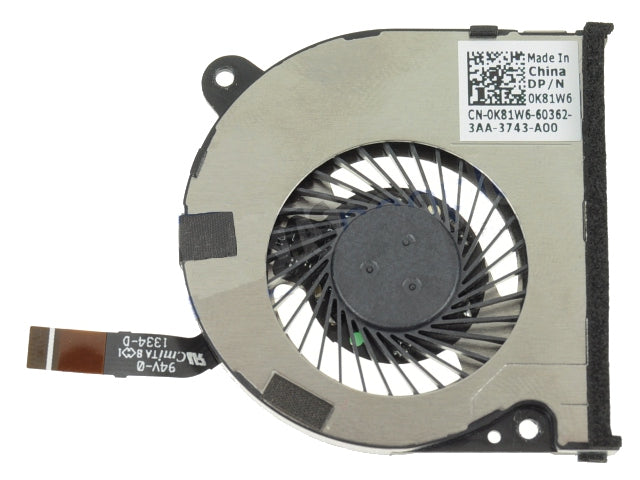 Dell OEM XPS 11 (9P33) CPU Cooling Fan - K81W6 w/ 1 Year Warranty