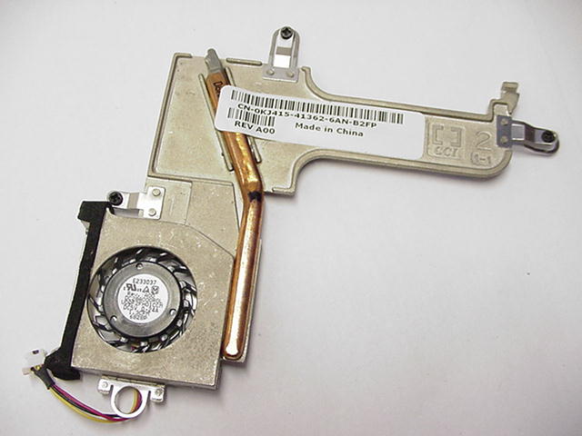 Used Dell OEM Latitude D420 Heatsink FAN Assembly KJ415 KJ482 MJ382