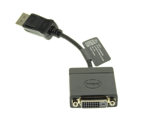 NEW Dell OEM DisplayPort to DVI Video Dongle Adapter Cable - KKMYD - 64XF6