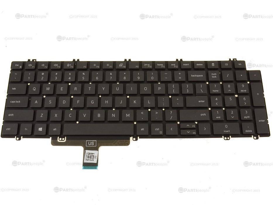 New Dell OEM Latitude 5520 5521 5530 Precision 3560 3561 Laptop Keyboard KRJFY