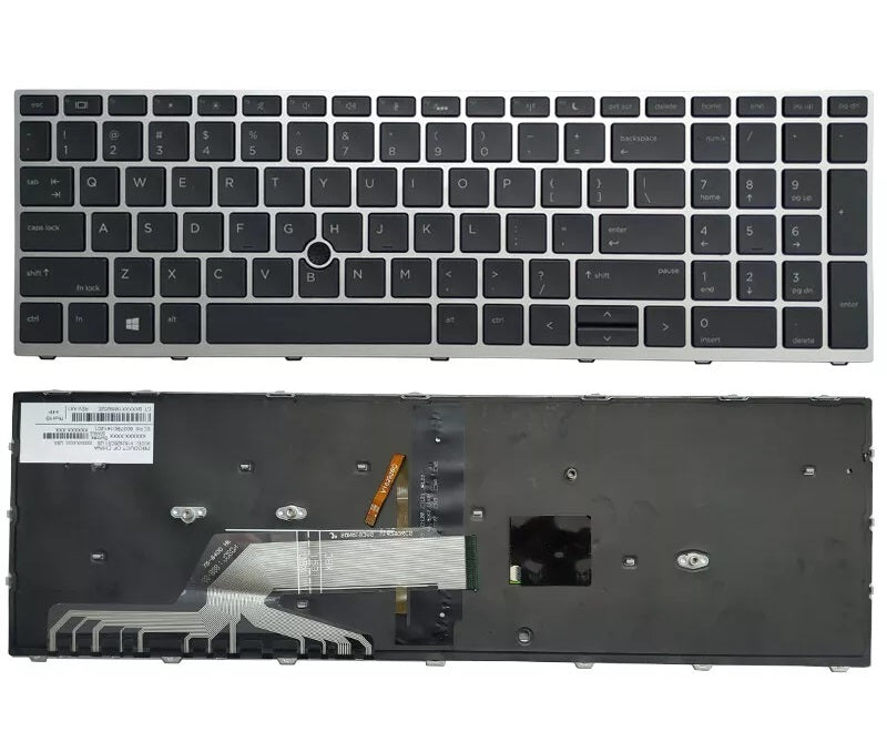 New  HP ProBook 650 G4 650 G5 US English Backlit Keyboard  L09593-001