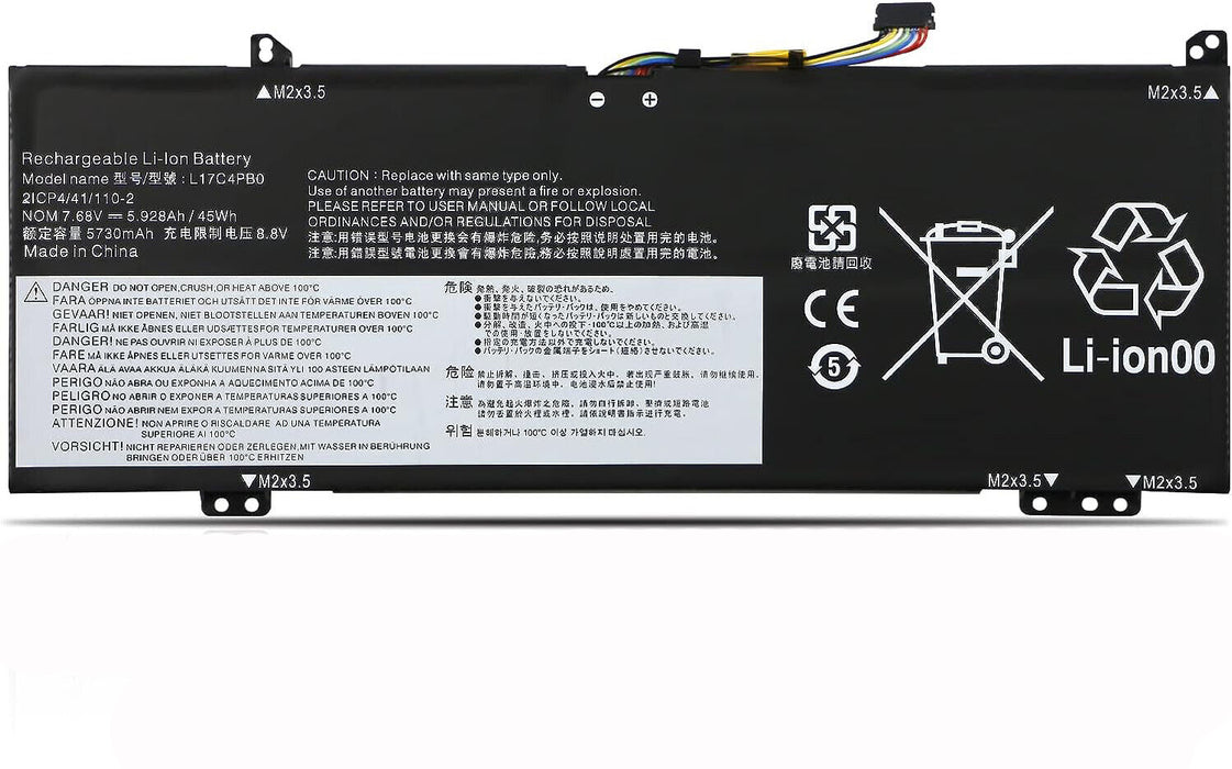New Compatible Lenovo IdeaPad 530S-14ARR 530S-14ARR-81H1 530S-14IKB 530S-15IKB Battery 45WH - LaptopParts.ca