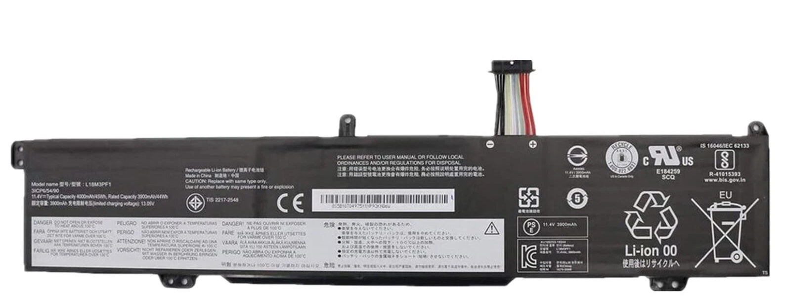 New Compatible Lenovo L340 L18C3PF1 L18M3PF1 5B10T04975 5B10T04976 Battery 45Wh - LaptopParts.ca