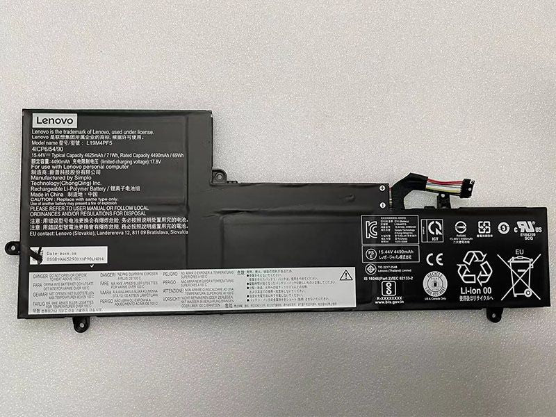 New Genuine Lenovo L19M4PF5 5B10W65281 L19C4PF5 5B10W65278 Battery 71WH - LaptopParts.ca
