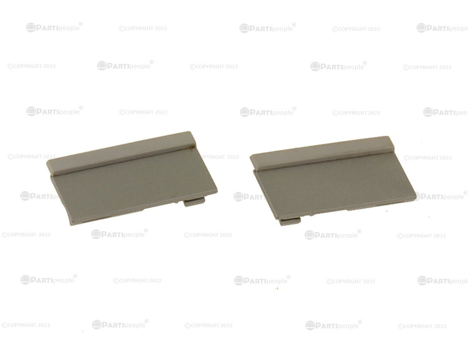 Dell OEM Latitude 7410 Laptop Hinge Covers Set - Hinge Caps - Left & Right - Silver w/ 1 Year Warranty