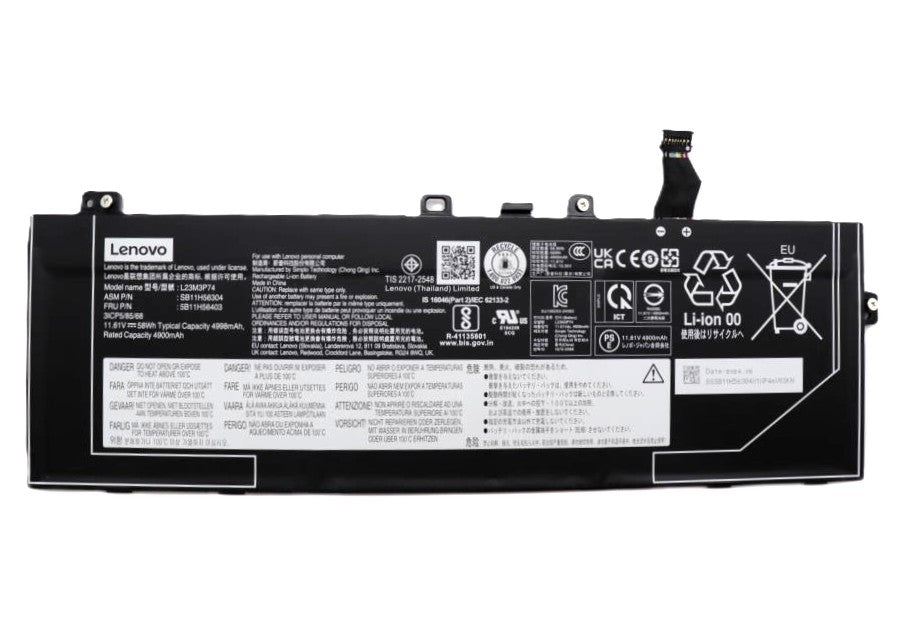 New Genuine Lenovo ThinkPad T14s Gen 6 G6 21N1 21N2 L23M3P74 L23D3P75