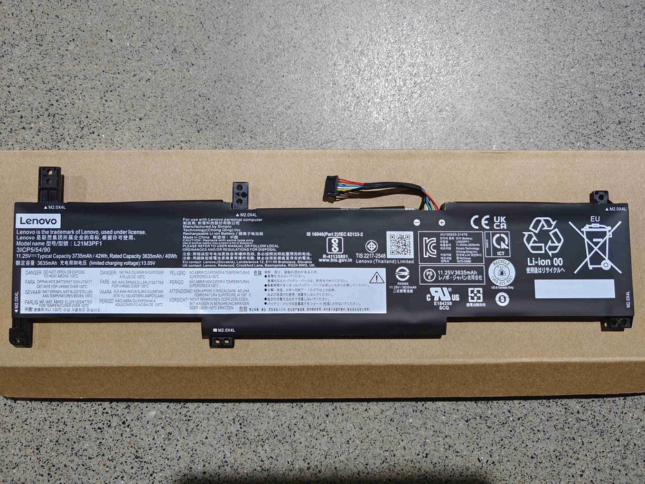 New Genuine Lenovo IdeaPad 1 15ADA7 1 15ALC7 1 15IAU7 Battery 42WH - LaptopParts.ca