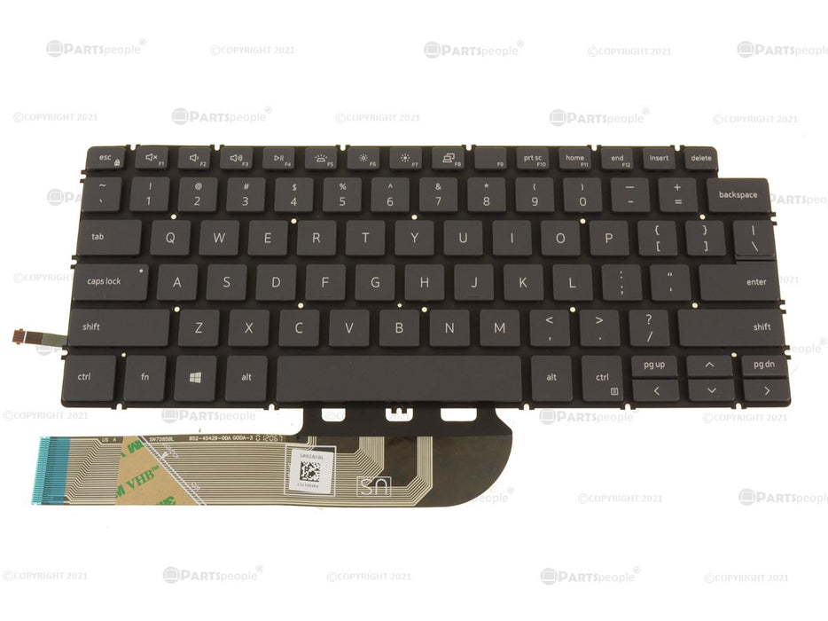 New Dell OEM Inspiron 7390 7391 2-in-1 Laptop Backlit Keyboard M0H4C