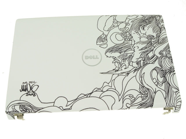 New Surfers Dell OEM Studio 1555 1557 1558 15.6" LCD Back Cover Lid Top  Hinges M0PH2