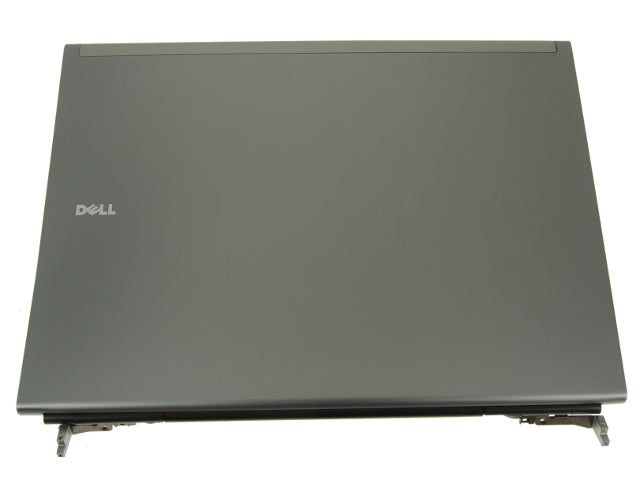 New Dell OEM Precision M6400 17" LCD Back Cover Lid Assembly  Hinges J42J1