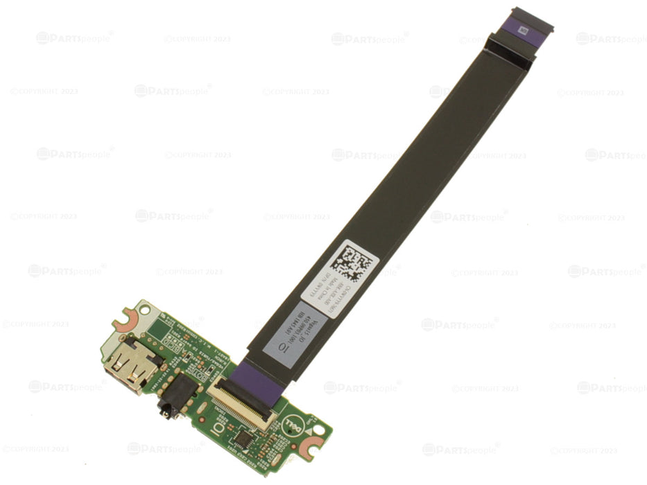 New Dell OEM Inspiron 15 (3565 / 3567 / 3576) Audio Port / USB / SD Card IO Circuit Board Kit with Cable - M223W - WVYY9 - XWCFR
