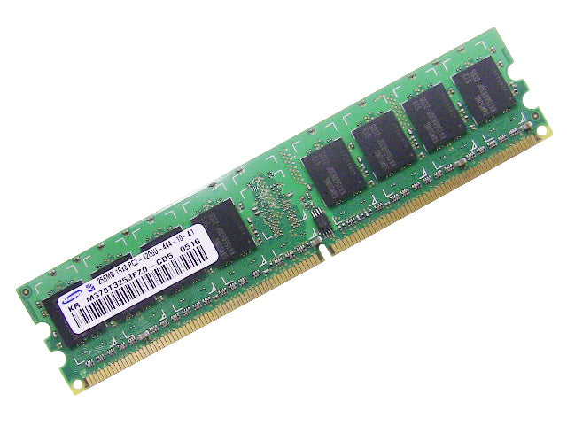 Used Dell OEM DDR2 533Mhz 256MB PC2-4200U Non-ECC RAM Memory Stick M378T3253FZ0-CD5