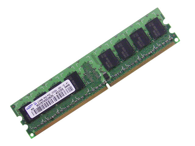 Used Dell OEM DDR2 400Mhz 512MB PC2-3200U Non-ECC RAM Memory Stick M378T6553BZ0-KCCDS