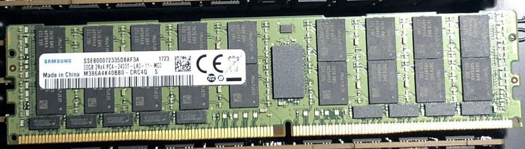 New Samsung 32GB 4DRx4 PC4-2400 LRDIMM M386A4G40DM1-CRC M386A4K40BB0-CRC Server Memory RAM