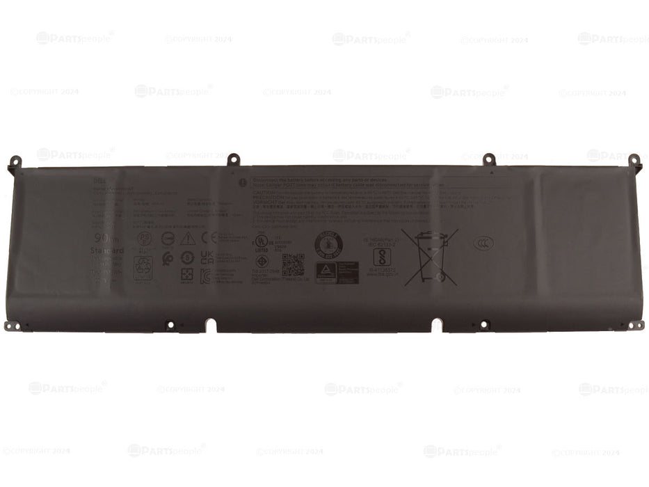 New  Dell OEM Original Alienware m16 R2 90Wh 6-cell Laptop Battery P0WFH