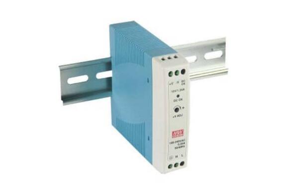 New MEAN WELL SWITCH MODE DIN RAIL POWER SUPPLY 20W MDR-20-5