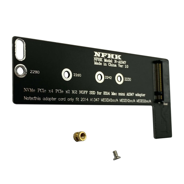 M.2 NGFF SSD Adapter For 2012 MacBook Air A1465 A1466 - Upgrade To 850 EVO/PM871