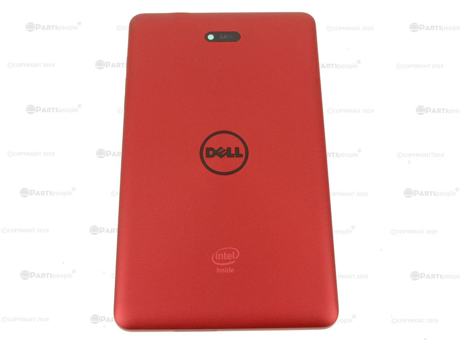 New Red Dell OEM Venue 8 Pro 5830 Tablet Bottom Base Back Cover Assembly MGK7R