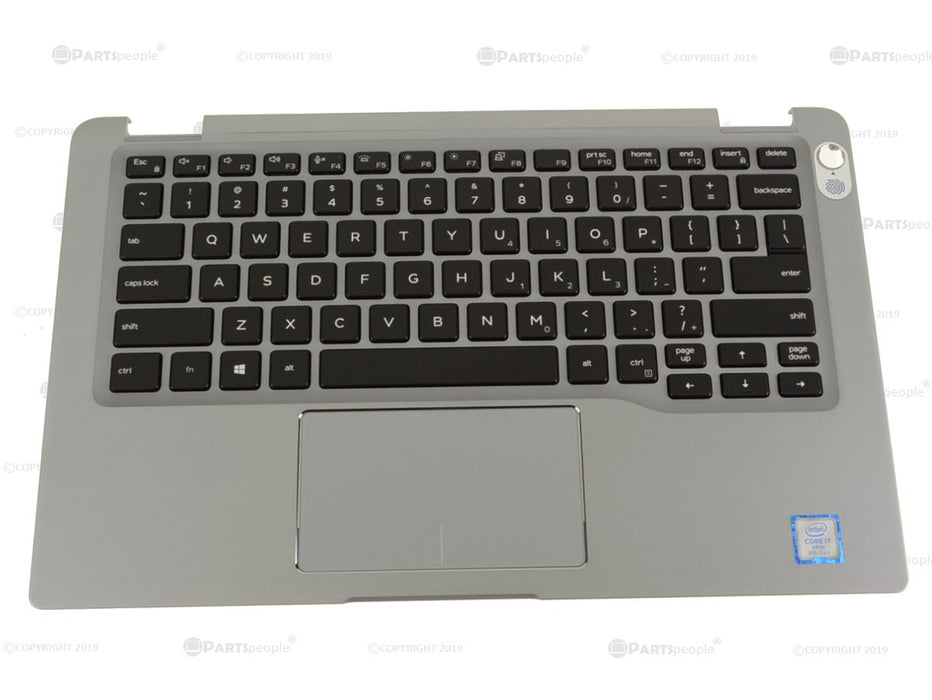 New Dell OEM Latitude 7400 2-in-1 Palmrest Touchpad Backlit Keyboard Assembly 4 Cell SC MH5X5