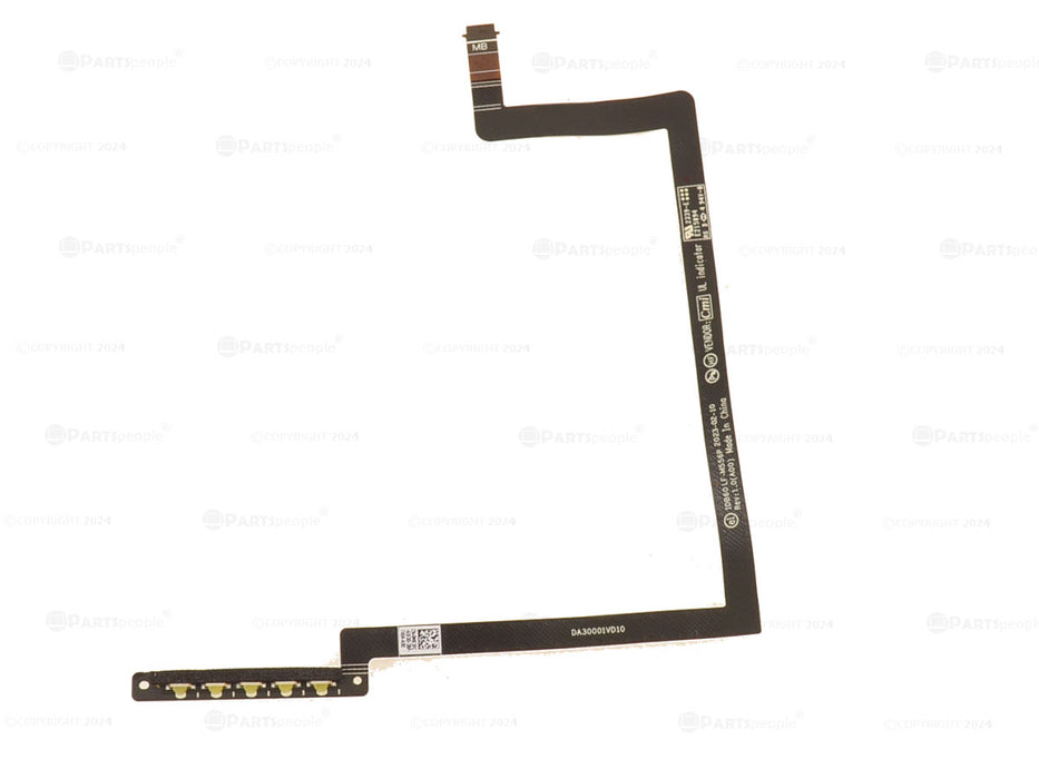 Used Dell OEM Precision 5680 5690 Status Indicator LED  Cable MK3FC