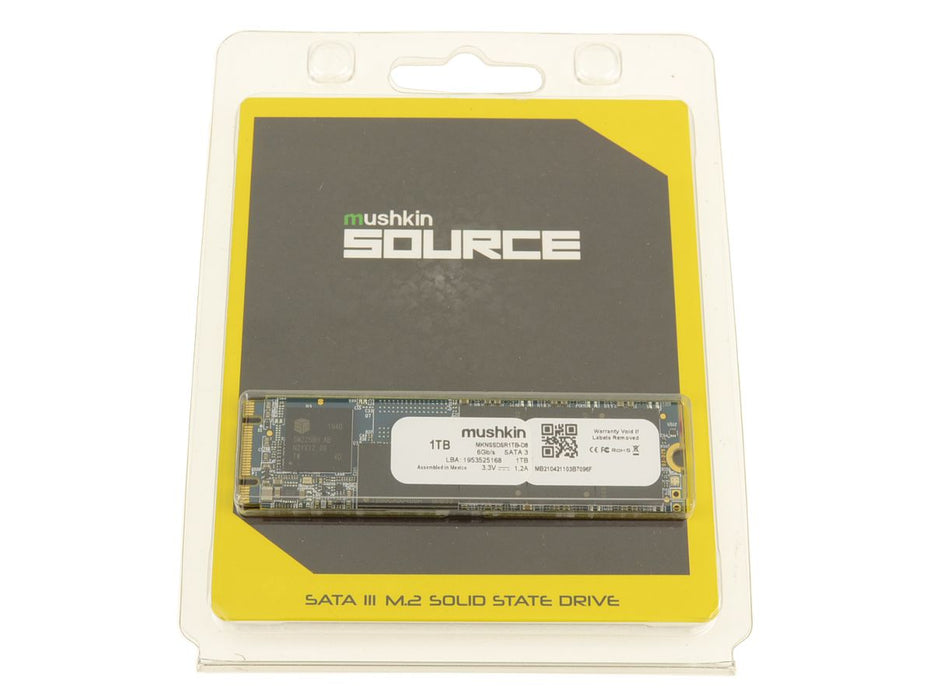 New New Mushkin 1TB Terabyte SATA SSD Hard Drive M.2 2280 Card 1TB