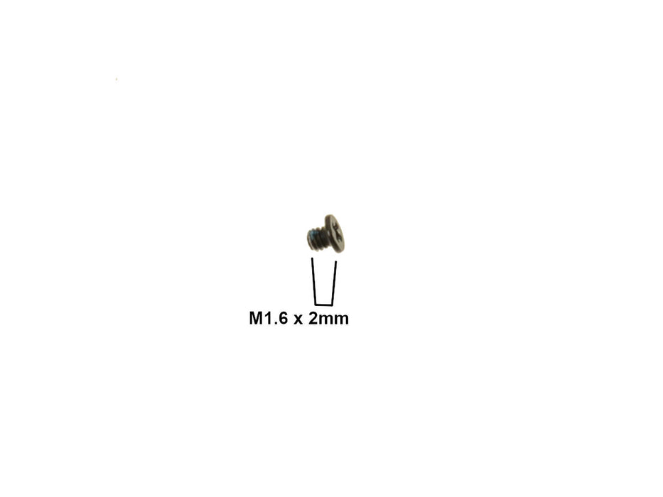 Used Single Replacement Screw for Dell OEM Latitude Inspiron Precision XPS M1.6 x 2mm