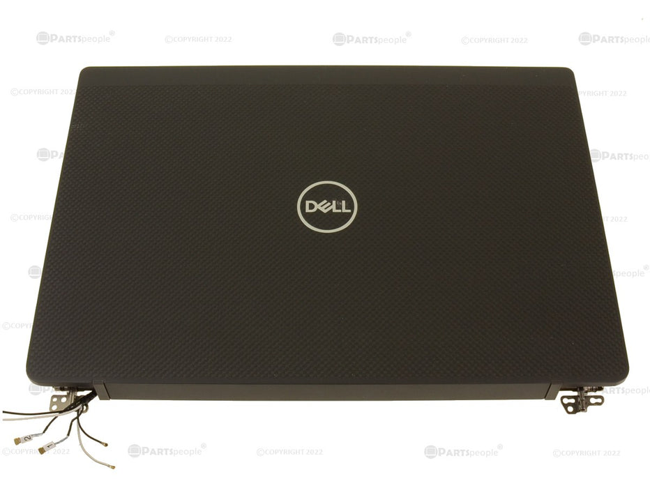 New Dell OEM Latitude 7400 14" LCD Back Cover Lid Assembly  Hinges WWAN MNM18