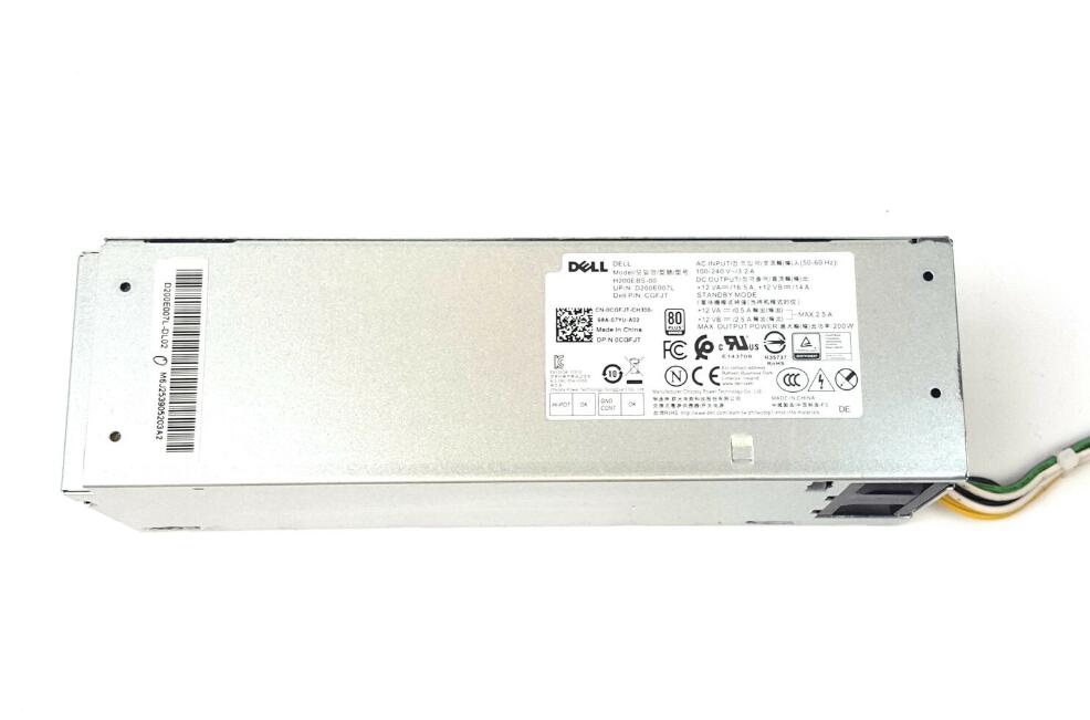 New Dell Optiplex 3060 Vostro 3470 AC200EBS-00 200W Power Supply MNRC2 0MNRC2 - LaptopParts.ca