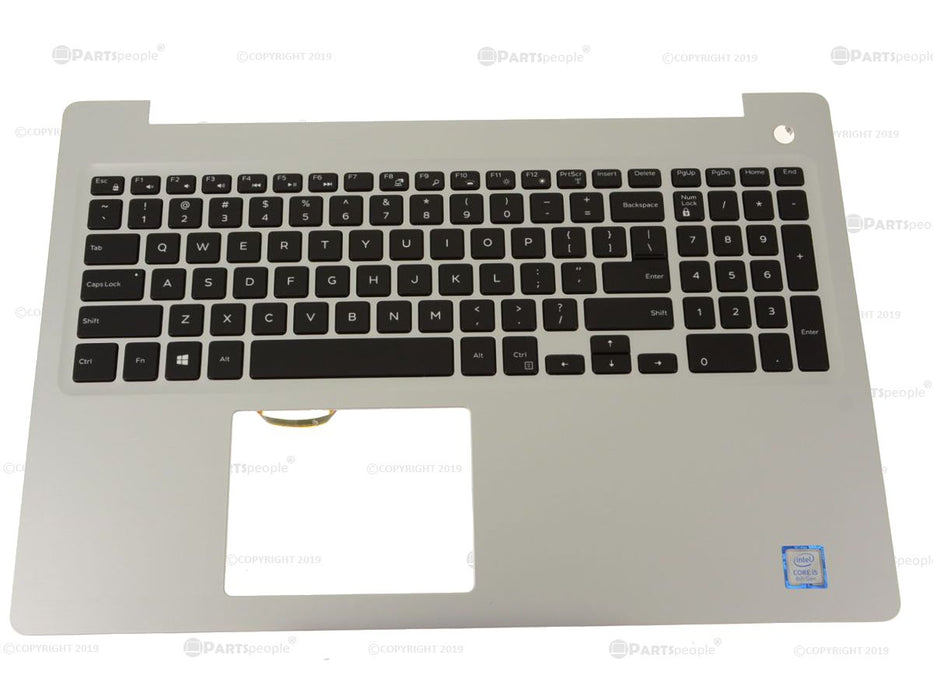 New Dell OEM Inspiron 5570 5575 Palmrest Backlit Keyboard Assembly No TP 3YMFW - LaptopParts.ca
