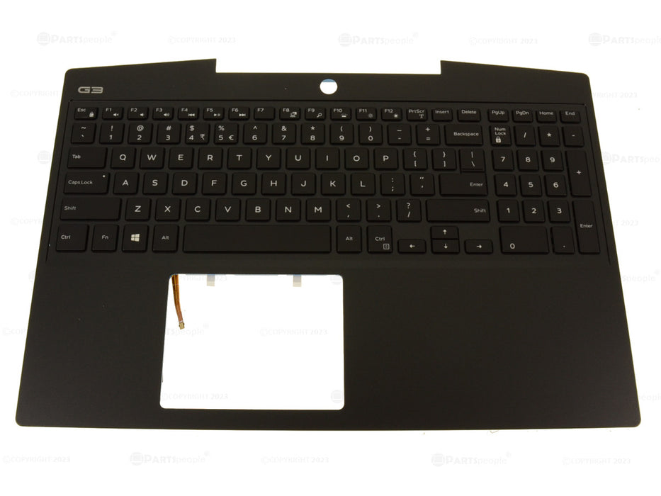 New US INTL Dell OEM G Series G3 3500 Palmrest Backlit Keyboard Assembly -EG4 Cell MTC7Y