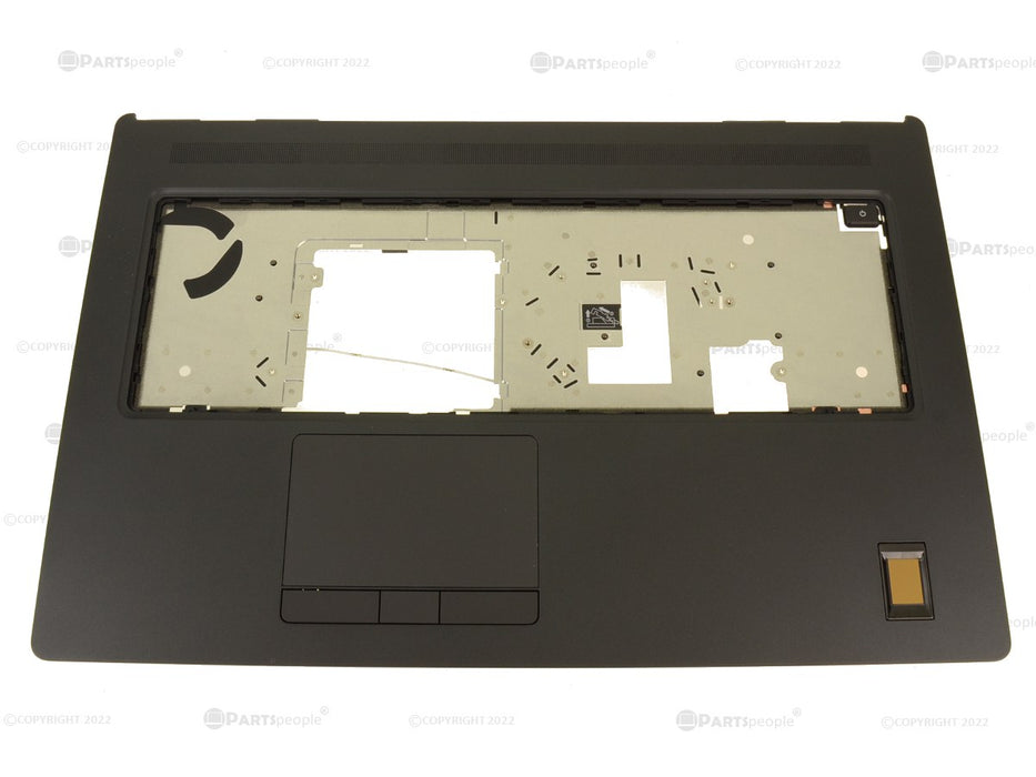 New New Dell OEM Precision 7760 Touchpad Palmrest Assembly  FIPS Fingerprint Reader MVNYD JTHG5