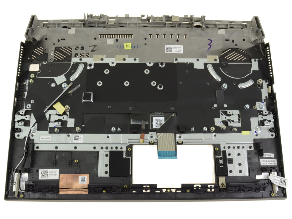New US INTL Dell OEM G Series G15 5520 5521 5525 Palmrest Backlit Keyboard Assembly MW4C1